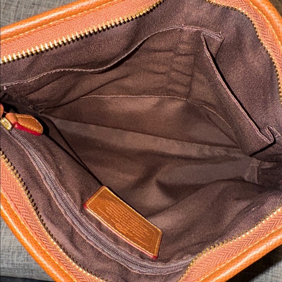 Coach Bag Signature File Brown Crossbody - Picture 14 of 17